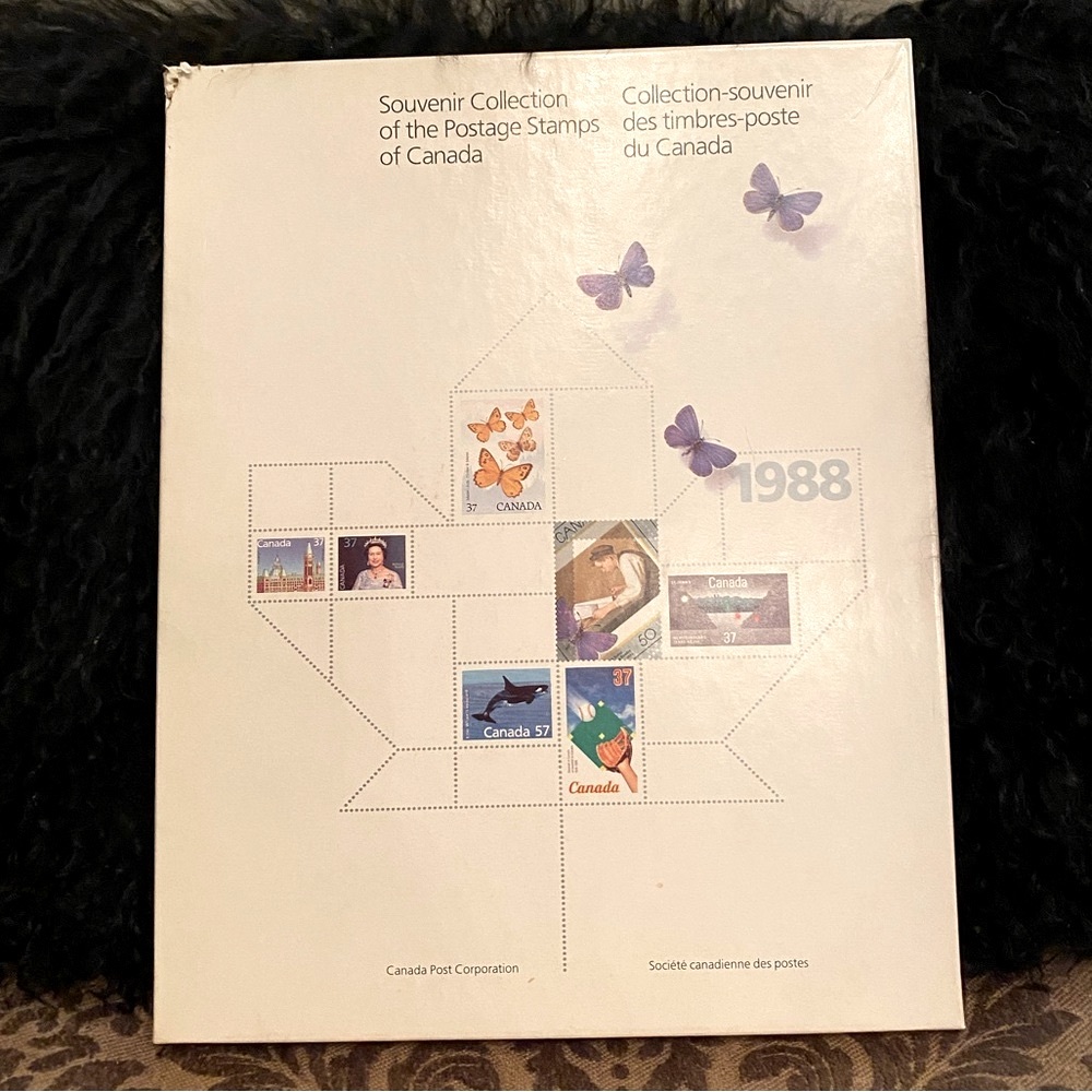 Souvenir Collection of the Postage Stamps of Canada 1988